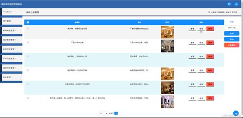 基于Java SSM的酒店客房预定管理系统设计与实现